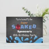 水と戦いの誕生パーティー 招待状 (スタンド正面)