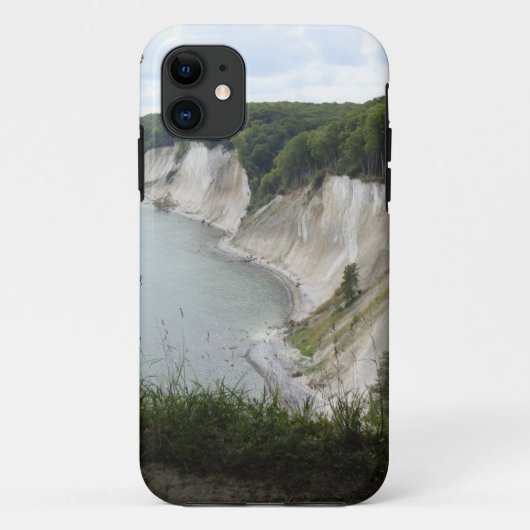 水と木々と崖の自然　平和　愛　運命 Case-Mate iPhoneケース (裏面)