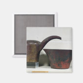 水と洗面器（銅） マグネット (正面/裏面)