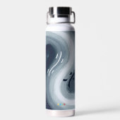 水と火はインとヤンのような調和 ウォーターボトル (背面)