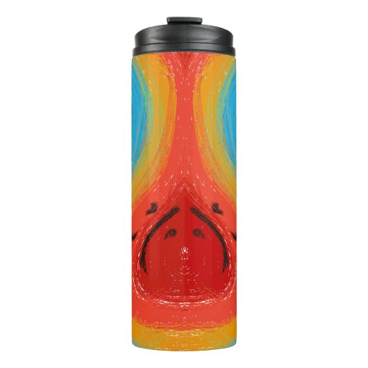 水と火はインとヤンのような調和 タンブラー (正面)