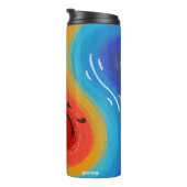 水と火はインとヤンのような調和 タンブラー (回転右)