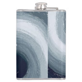 水と火はインとヤンのような調和 フラスク (裏面)