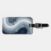 水と火はインとヤンのような調和。 ラゲッジタグ (正面横)