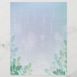 水と緑 レターヘッド