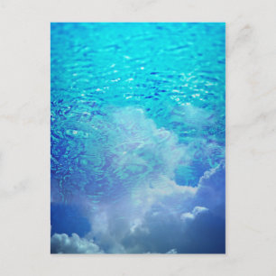 水と雲 ポストカード