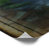 水によって植えられる ポスター (角)