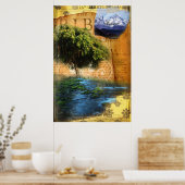 水によって植えられる ポスター (キッチン)