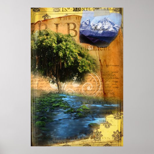 水によって植えられる ポスター (正面)