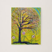 水によって植わる木 ジグソーパズル (縦)