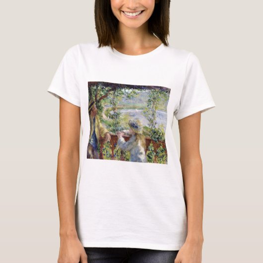 水によって – Pierre-Augusteルノアール- 1880 Tシャツ (正面)