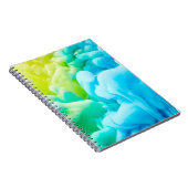 水にインク滴の背景要約，背景，dr ノートブック (右側)