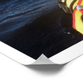 水にカヤック ポスター (角)