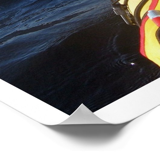 水にカヤック ポスター (角)