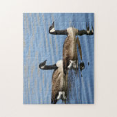 水にガチョウ ジグソーパズル (縦)