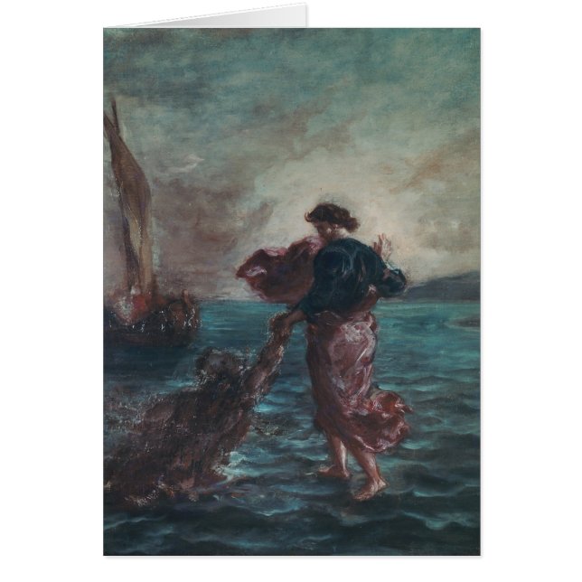 水にキリストの歩く (正面)