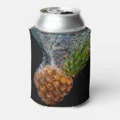 水にパイナップル 缶クーラー (缶裏面)