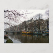 水に住む人 ポストカード (正面)