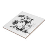 水に入った竹 タイル (側面)