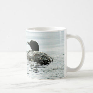 水に共通の水潜り鳥 コーヒーマグカップ
