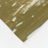 水に彼の頭部を浸しているアメリカヘラジカ フリースブランケット (角)