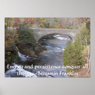 水に架かる ポスター