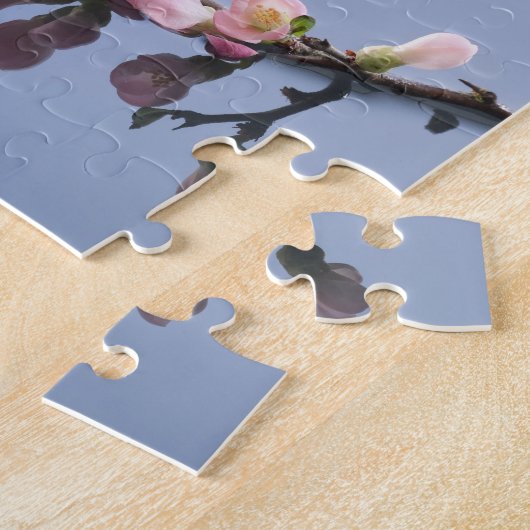 水に桜 ジグソーパズル (側面)