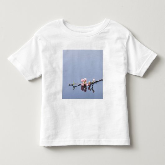 水に桜 トドラーTシャツ (正面)