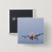 水に桜 缶バッジ (正面&裏面)