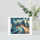 水に橋をかけて ポストカード (スタンド正面)