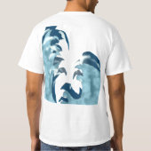 水に歩くこと Tシャツ (裏面)