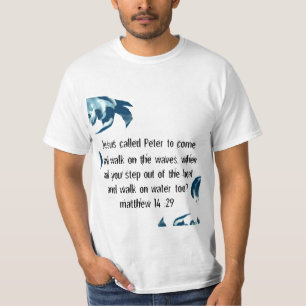 水に歩くこと Tシャツ