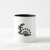 水に水車 マグカップ (中央)