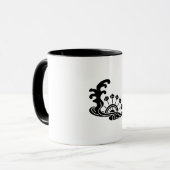 水に水車 マグカップ (正面左)