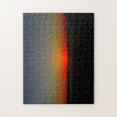 水に沈む夕日 ジグソーパズル (縦)