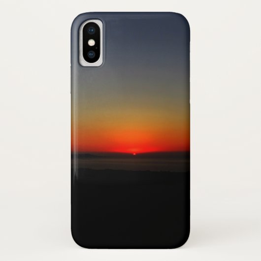 水に沈む夕日 Case-Mate iPhoneケース (裏面)