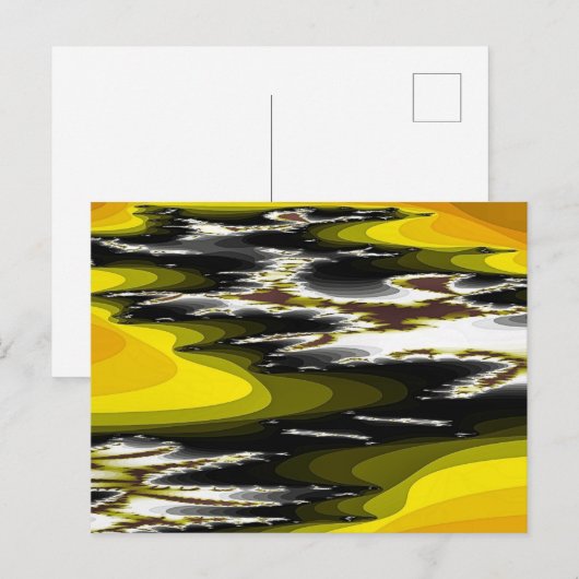 水に沈んだ日 ポストカード (正面/裏面)