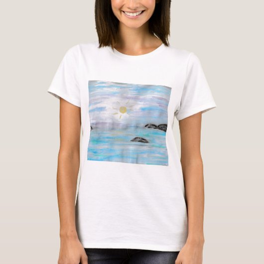 水に沈んだ日 Tシャツ (正面)