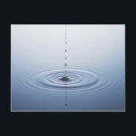 水に波紋を付ける ポストカード<br><div class="desc">ImageID: 42-22018187 / Taro Yamada / Corbis / Ripple on Water /</div>