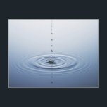 水に波紋を付ける ポストカード<br><div class="desc">ImageID: 42-22018187 / Taro Yamada / Corbis / Ripple on Water /</div>