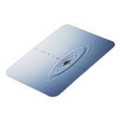 水に波紋を付ける マグネット (左側)