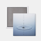 水に波紋を付ける マグネット (正面/裏面)