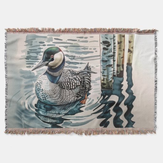 水に浮かぶ美しい黄褐色 スローブランケット (正面)