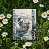 水に浮かぶ美しい黄褐色 ノートブック