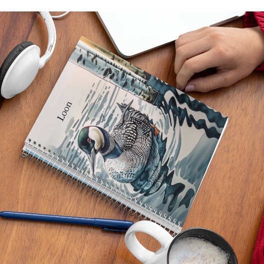 水に浮かぶ美しい黄褐色 ノートブック