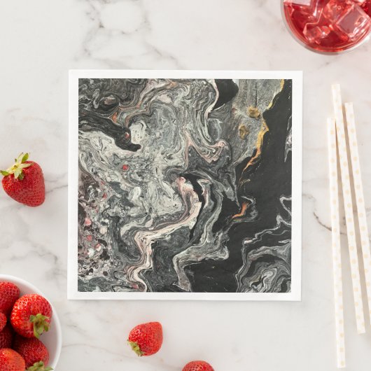 水に溶けた大理石 (インサイチュ)