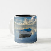 水に漕艇 ツートーンマグカップ (正面左)