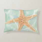 水に航海のおけるヒトデ アクセントクッション (裏面)