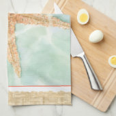 水に航海のおけるヒトデ キッチンタオル (四つ折り)