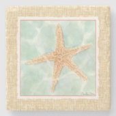 水に航海のおけるヒトデ ストーンコースター (正面)